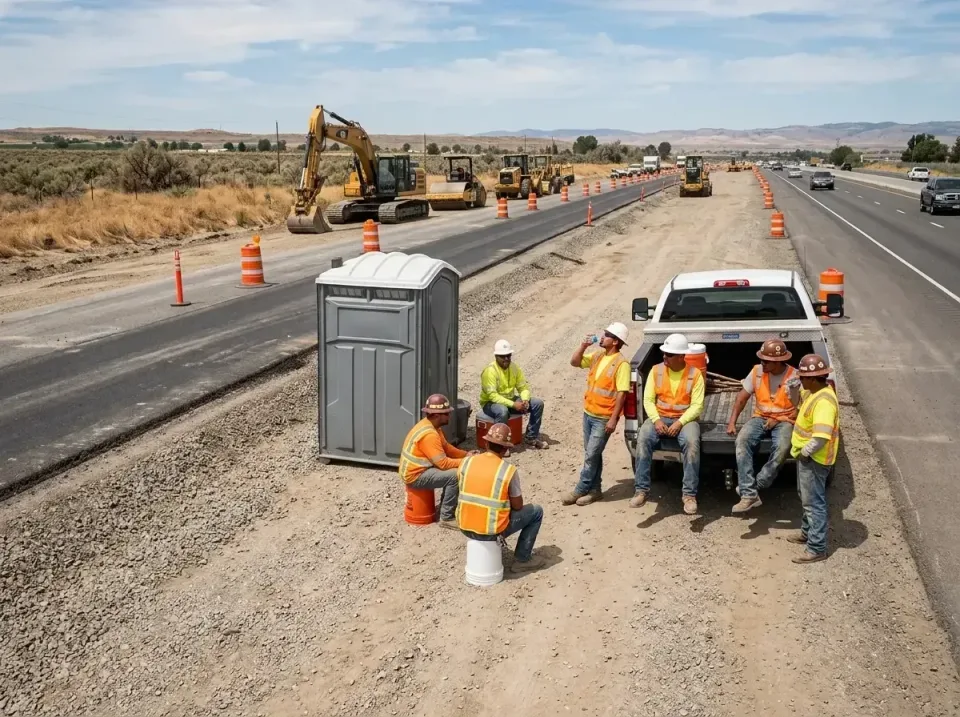 highway-road-construction-crew-007 — frequently asked questions, Porta Potty and Restroom Rentals in Dellwood, MO